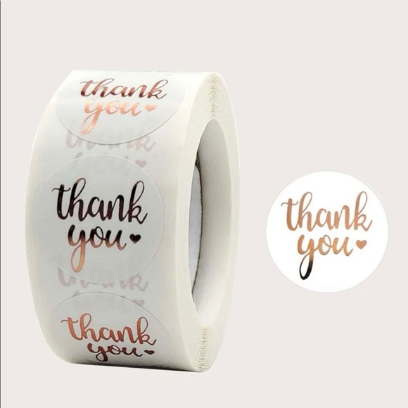Other - Thank you stickers